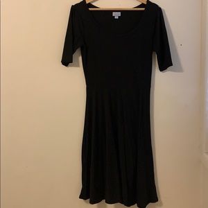 Lularoe medium Nicole black dress